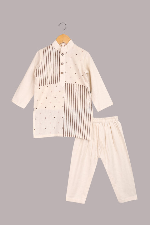 Off-White Kurta Pajama