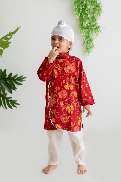 Red Kurta pajama