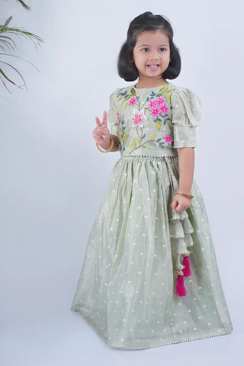 Green Lehenga Set & Green kurta pajama