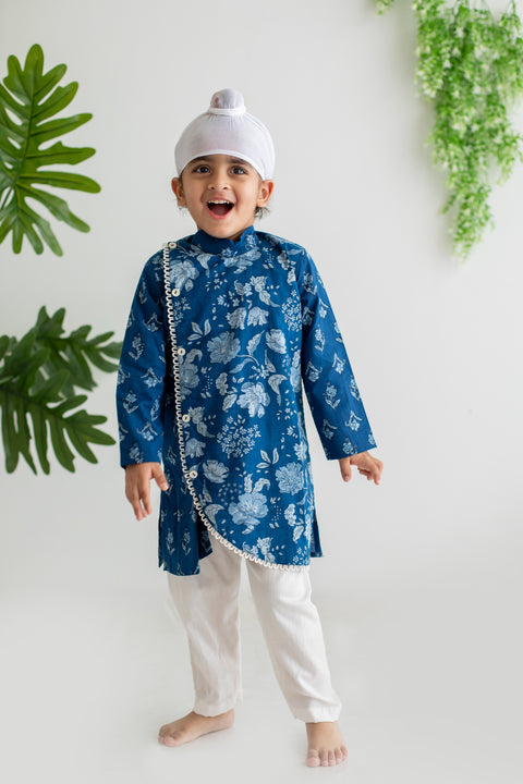 Blue kurta pajama
