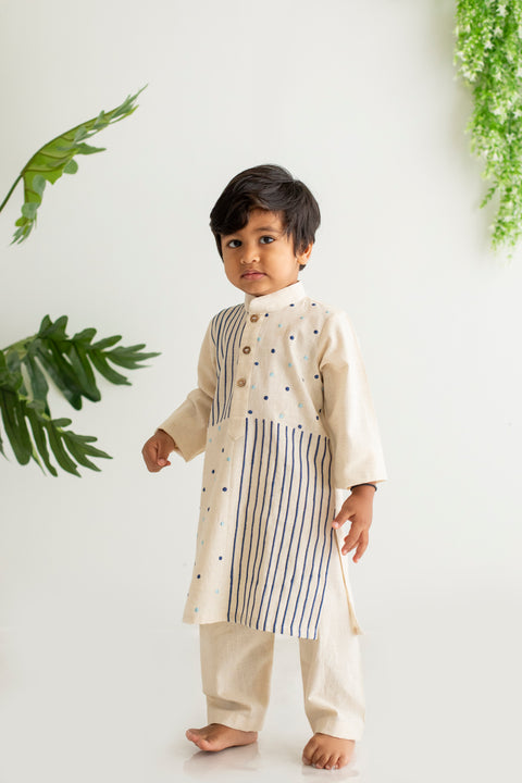Offwhite Kurta Pajama
