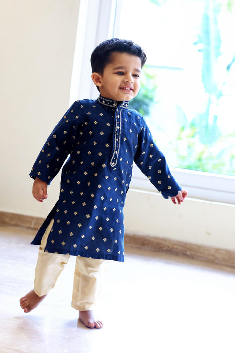 Blue Kurta Pajama