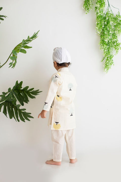 Offwhite Kurta Pajama