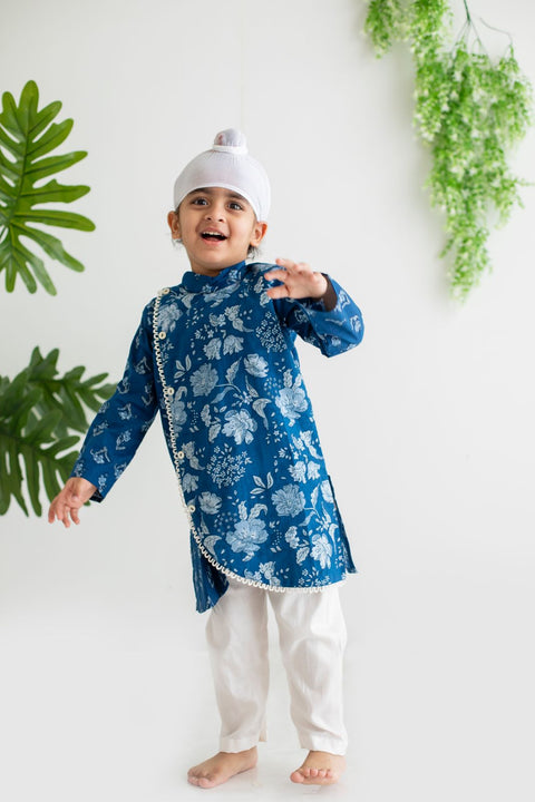 Blue kurta pajama