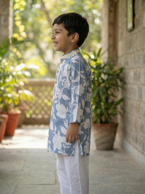 Offwhite kurta pajama