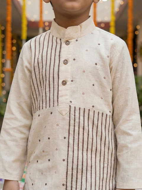 Off-White Kurta Pajama