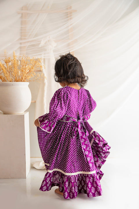 Purple Lehenga Set